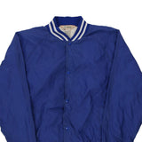 Haband Varsity Jacket - Medium Blue Nylon Blend