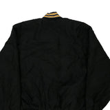 Made in USA Beachwood Football Gem Varsity Jacket - 2XL Black Nylon Blend