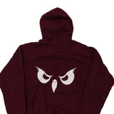 Timberlane Basketball Russell Athletic Hoodie - Large Burgundy Cotton Blend