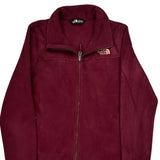 The North Face Fleece - Medium Burgundy Polyester