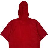 The North Face Fleece - Large Red Polyester