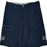Dickies Cargo Shorts - 32W 10L Navy Cotton