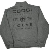 Polar Expedition Coogi Track Jacket - 3XL Gray Cotton Blend