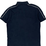Armani Exchange Polo Shirt - Small Navy Cotton