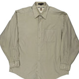 Tommy Hilfiger Shirt - Large Beige Cotton