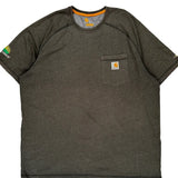 Carhartt T-Shirt - XL Grey Cotton