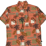 Unbranded Hawaiian Shirt - XL Orange Cotton