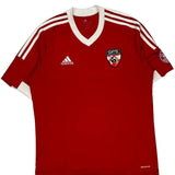 Gps Adidas Football Shirt - Medium Red Polyester