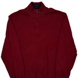 Navtech Nautica 1/4 Zip - 2XL Red Cotton