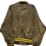 Aristo Jac Varsity Jacket - Large Brown Polyester