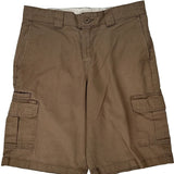 Dickies Cargo Shorts - 32W 10L Brown Cotton