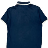 Armani Exchange Polo Shirt - Small Blue Cotton