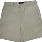 Polo By Ralph Lauren Chino Shorts - 33W 7L Beige Cotton