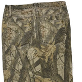 Outfitters Ridge Double Knee Cargo Trousers - 32W 30L Camo Cotton