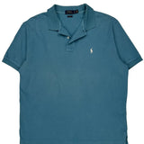 Polo By Ralph Lauren Polo Shirt - XL Blue Cotton