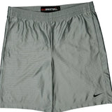 Nike Sport Shorts - Large Grey Polyester
