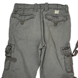 Guess Cargo Shorts - 32W 11L Grey Cotton