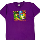 Rainforest Rescue Campaign Alore Single Stitch T-Shirt - Large Purple Cotton