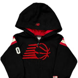 Age 4 New Balance Hoodie - Small Black Cotton