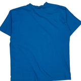 Adidas T-Shirt - Large Blue Cotton