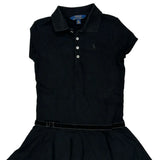 Age 6 Polo By Ralph Lauren Dress - XS Black Cotton