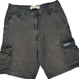 Levis Cargo Shorts - 36W 10L Grey Cotton