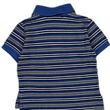 Age 9 Months Polo By Ralph Lauren Striped Polo Shirt - 3XS Blue Cotton
