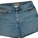 Guess Denim Shorts - 29W US 6 Blue Cotton