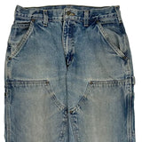 Carhartt Double Knee Carpenter Jeans - 30W 30L Light Wash Cotton