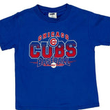 Age 8-10 Chicago Cubs Csa Mlb T-Shirt - XS Blue Cotton