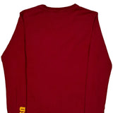 Age 11-12 Trojans Nike College Long Sleeve T-Shirt - Medium Red Cotton