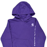 Age 10-12 Carhartt Hoodie - Large Purple Cotton