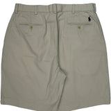 Polo By Ralph Lauren Chino Shorts - 33W 8L Beige Cotton
