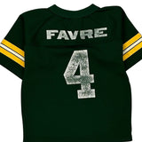 Green Bay Packers, Age 4 Logo Athletics Football Jersey - Small Green Polyester