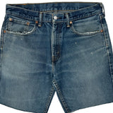 Levis Denim Shorts - 33W 10L Blue Cotton