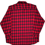 Carhartt Checked Flannel Shirt - 2XL Red Cotton