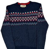 Urban Pipeline Christmas Jumper - Large Navy Nylon