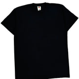 Fruit Of The Loom T-Shirt - Medium Black Cotton