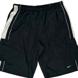 Nike Cargo Sport Shorts - 2XL Black Polyester
