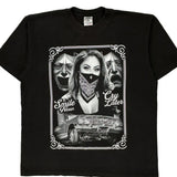 Smile Now Cry Later Shaka Wear Graphic T-Shirt - 2XL Black Cotton