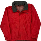 The North Face Windbreaker - 2XL Red Nylon