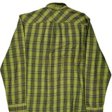 Oakley Checked Flannel Shirt - XL Green Cotton
