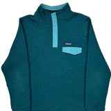 Patagonia Sweatshirt - Large Blue Cotton