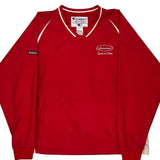 Champion Windbreaker - Large Red Nylon