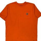 Carhartt T-Shirt - XL Orange Cotton