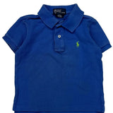 Polo By Ralph Lauren Polo Shirt - 3XS Blue Cotton