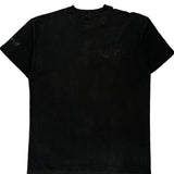 Fruit Of The Loom Single Stitch T-Shirt - Large Black Cotton