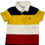 Age 12 Months Ralph Lauren Striped Overalls - 3XS Multicoloured Cotton