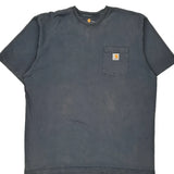 Carhartt T-Shirt - XL Grey Cotton