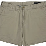 Polo By Ralph Lauren Chino Shorts - 36W UK 18 Beige Cotton